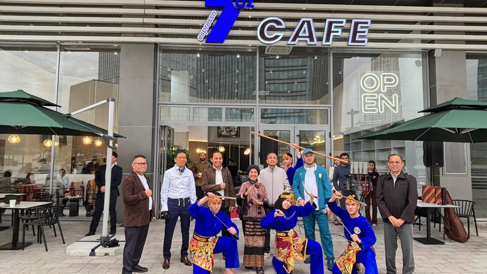 Grand Opening 7oz Espresso Cafe di Tashkent