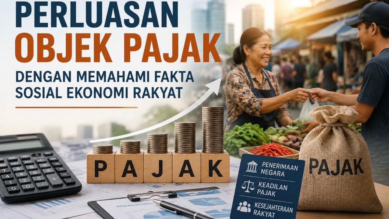 Perluasan Objek Pajak Harus Selaras dengan Kondisi Ekonomi Masyarakat
