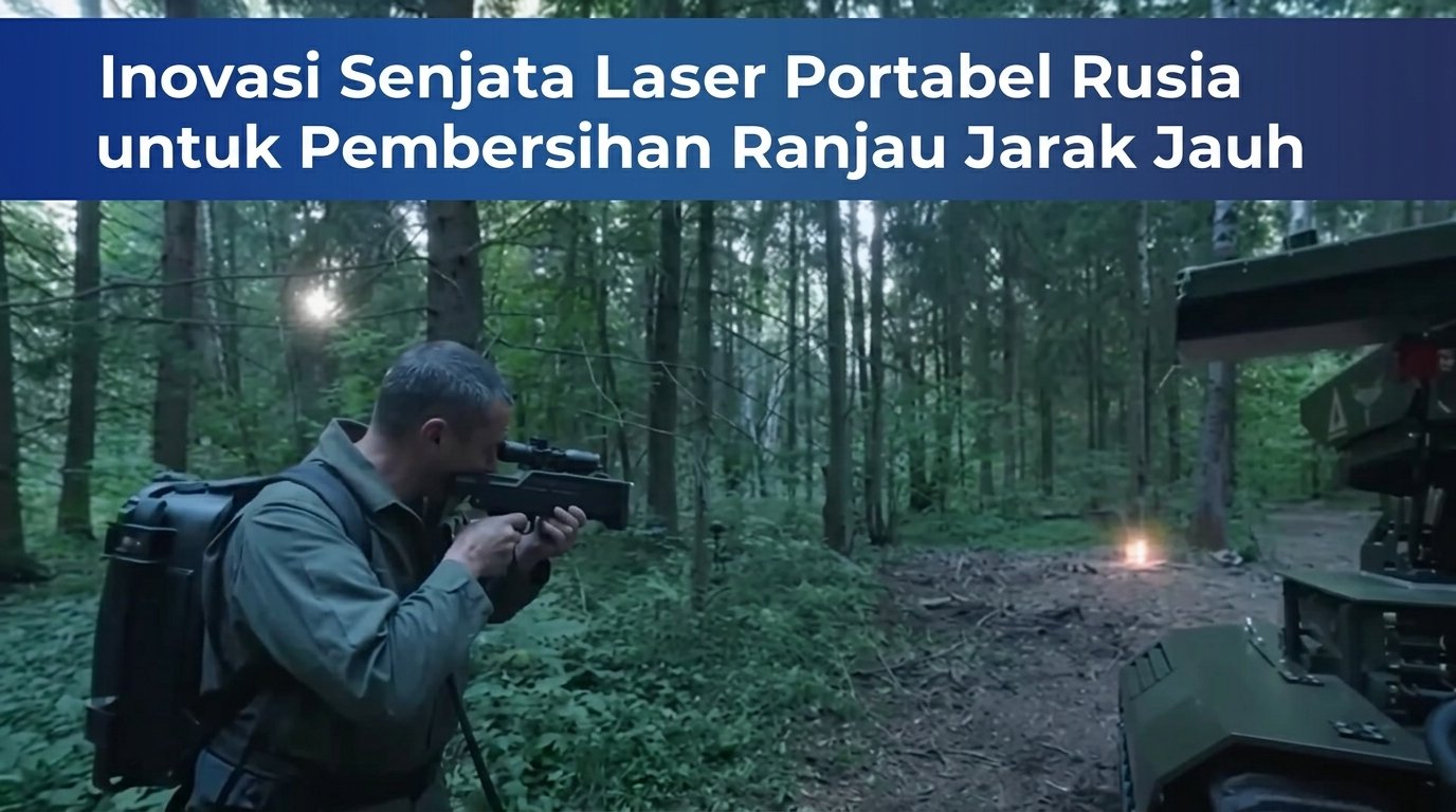 Inovasi Senjata Laser Ignis Rusia: Teknologi Penjinak Ranjau Jarak Jauh